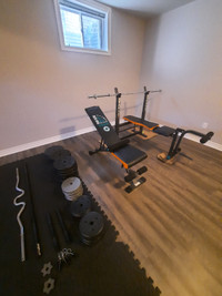 Full home gym set