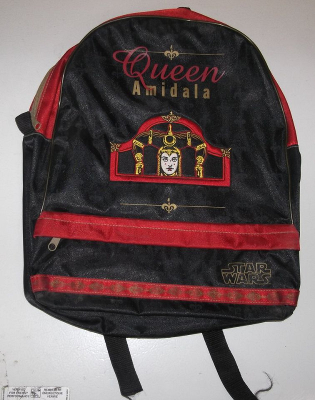 Star Wars Backpack - Knapsack - Book Bag - Queen Amidala 1 in Other in Brantford