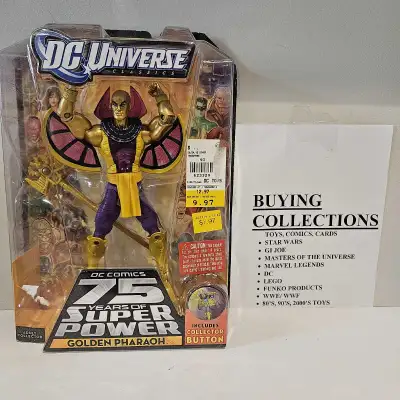DC Universe Classics Golden Pharaoh figure, View more