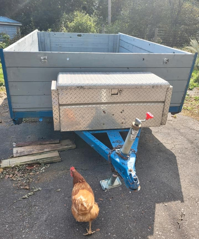 Heavy Duty Utility Trailer, Plated, Inspected Cargo & Utility