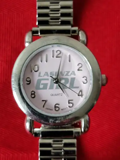 FULLY REFRESHED, VINTAGE, LA SENZA GIRL STAINLESS STEEL WATCH!!!, View more
