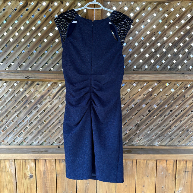 Xscape Navy Blue Sleeveless Formal Dress-size 14 -fits like a 12 dans Femmes - Robes et jupes  à London - Image 4