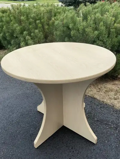 Wood Round Table - 36" Diameter, View more