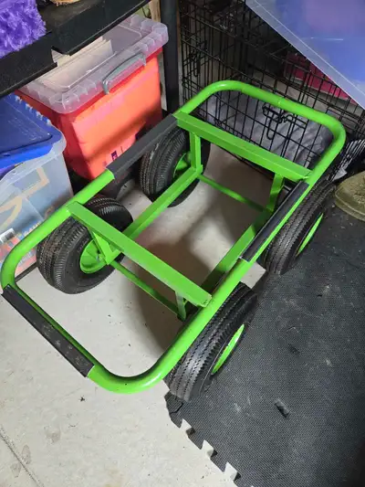Heavy duty furniture mover cart. Has heavy duty tires. See second pic for specs.