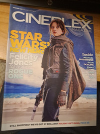 Various Cineplex Odeon Magazines - Star Wars and other movies!