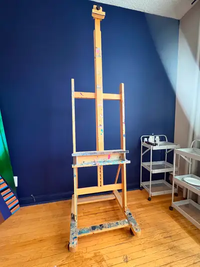 MEEDEN Extra Large Heavy-Duty H-Frame Studio Easel, View more