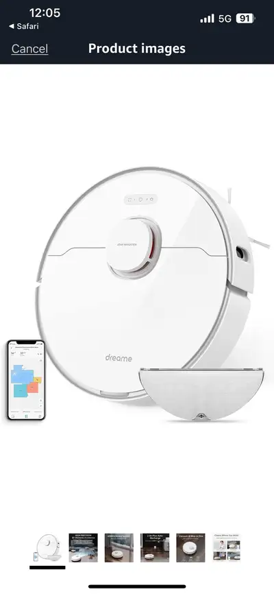 I’m selling this robot vacuum and mop because I got new one as a gift , please message for more deta...
