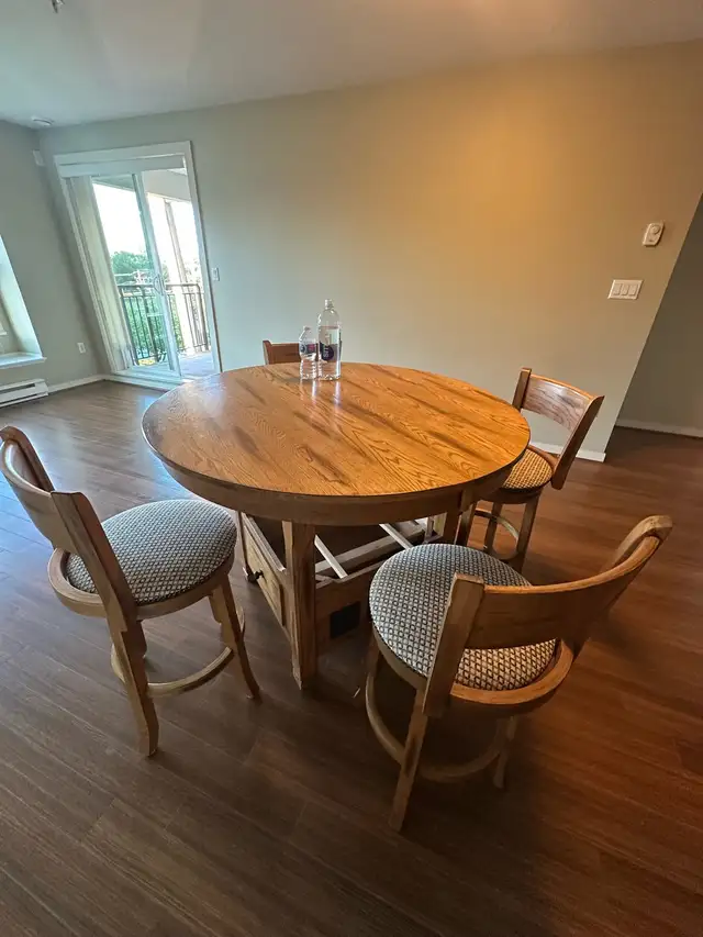 Dining Room Table with four chairs in Dining Tables & Sets in Richmond - Image 2