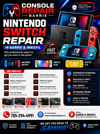 ! Switch OLED Repair | Nintendo Switch OLED Screen Repair, View more