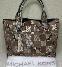 Micheal Kors Leather Tote Bag