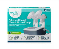 New Sealed Evenflo Feeding Advanced Double Electric Breast Pump