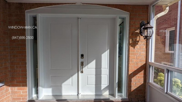 TwoSidelites Entry Door Double Front  Custom in Windows, Doors & Trim in Mississauga / Peel Region