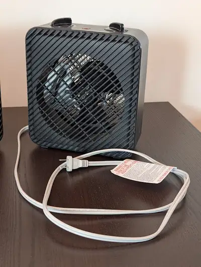 9x9x4in fan (heat not working) -also failed tip-switch, View more