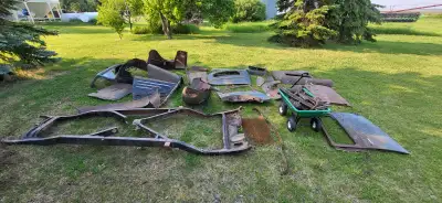 Original All Steel Body parts and Frame for sale. $600 4315413317. Bring a trailer