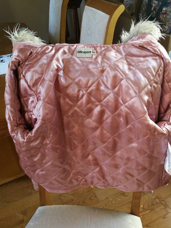 Pink Corderoy Hooded Jean Jacket in Women's - Tops & Outerwear in Lethbridge - Image 3