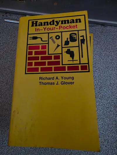 Handyman In Your Pocket Book Richard A Young Thomas J Glover, View more