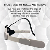 VR Replacement Head Strap with Cushion, Compatible with Oculus Q