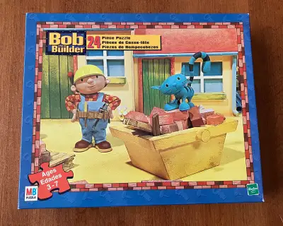 Brand New Vintage Bob the Builder 24-Piece Puzzle from 2001