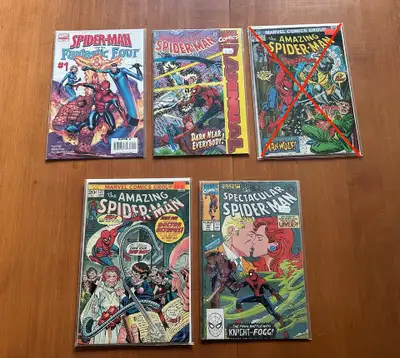 Marvel: Various Spider-Man Comics, View more