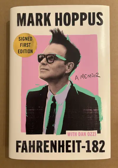 Blink-182 Frontman Mark Hoppus Signed 1st Edition, View more