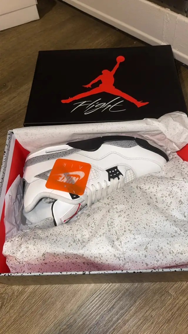 Jordan 4’s “Military Black” in Men's Shoes in Oshawa / Durham Region - Image 2