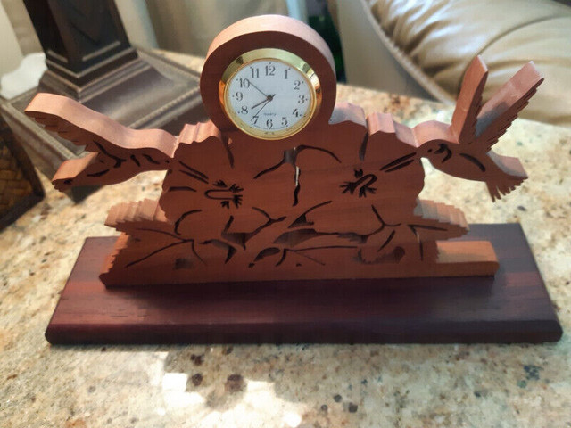 3D WALL CLOCK ~ HUMMINGBIRD CLOCK ~ POIROT & GERMAIN SAINT CROIX in Arts & Collectibles in St. Catharines - Image 2