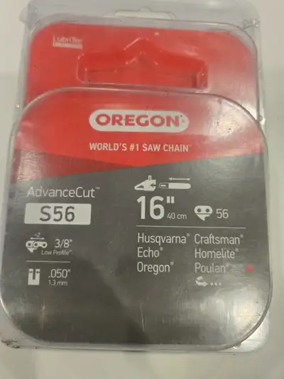 Chainsaw blades. S49 and S56 oregon, View more
