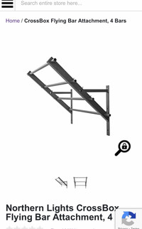 Northern lights crossbox flying bar attachment