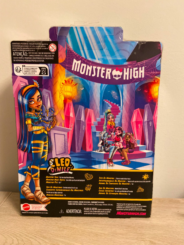 Monster High G3 Reboot Cleo de Nile Fashion Doll in Toys & Games in Mississauga / Peel Region - Image 2