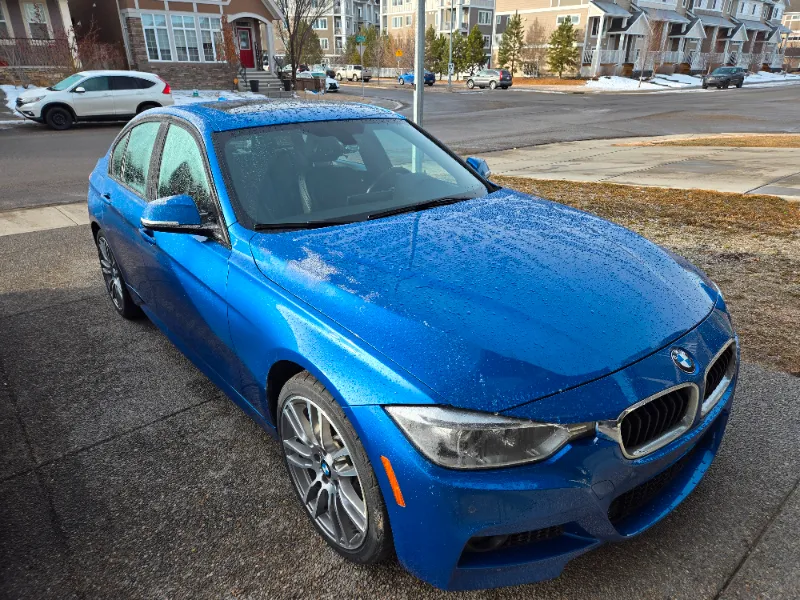 2015 BMW 335i Xdrive with Winter Tires and Rims