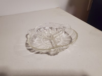 Vintage Decorative Glass Serving Dish