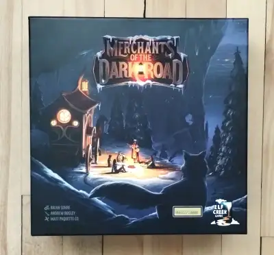 Jeux de société en anglais: Merchants of the Dark Road Complet, excellente condition. Version Kickst...