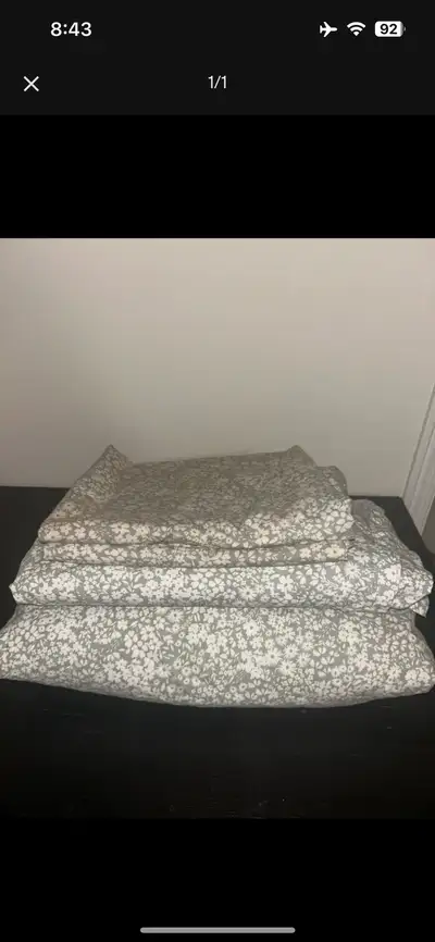 floral bed set, View more