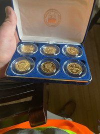 Collectors gold coins