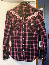 Women's Small 'Rock and Roll Cowgirl' Shirt