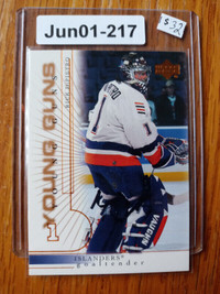 2000-01 RICK DiPIETRO New York Islanders 411 Young GUNS YG