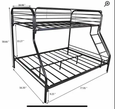 Brand New metal Bunk bed for sale near me , View more
