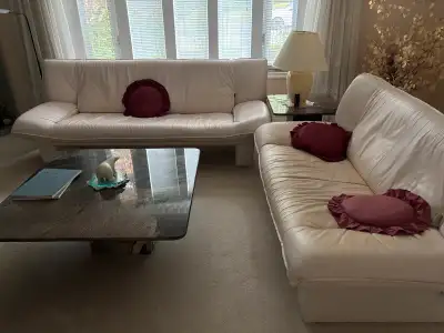 Leather sofa set, View more
