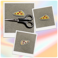 “Pizza Slice” – Iron-On Clothes Patch