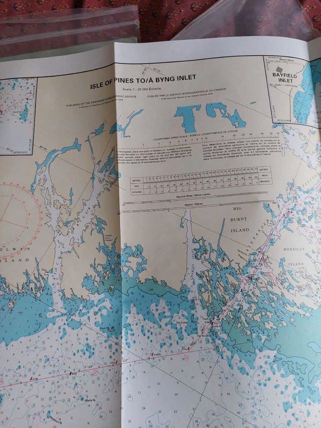 Nautical charts Georgian Bay in Other in Ottawa - Image 4
