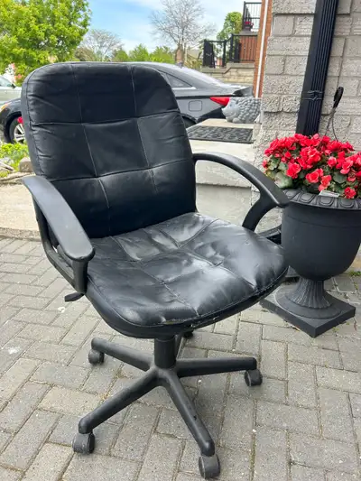 Black Office Wheeled Chair, View more