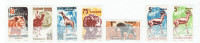 TANGER (Ville Libre au  MAROC du Nord). Série de 7 timbre neufs.