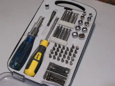 50 Piece Socket Set with Plastic Storage Case, View more