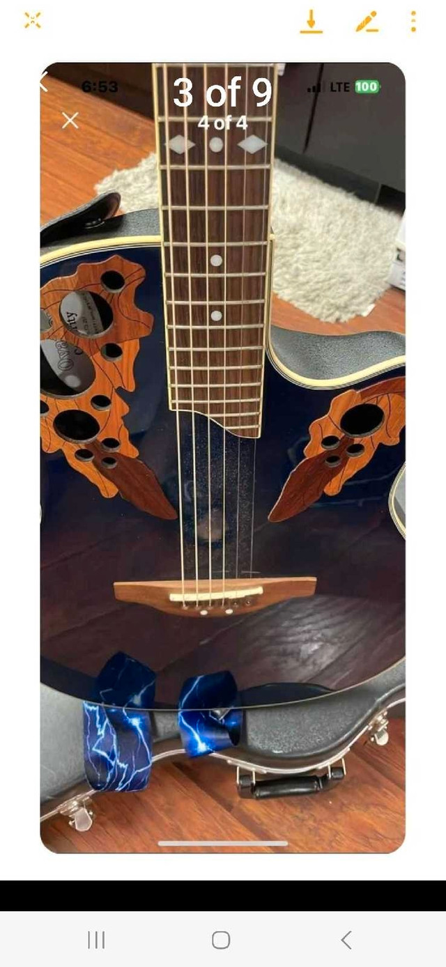 Ovation Celebrity 6 string guitar  in Guitars in Mississauga / Peel Region - Image 3