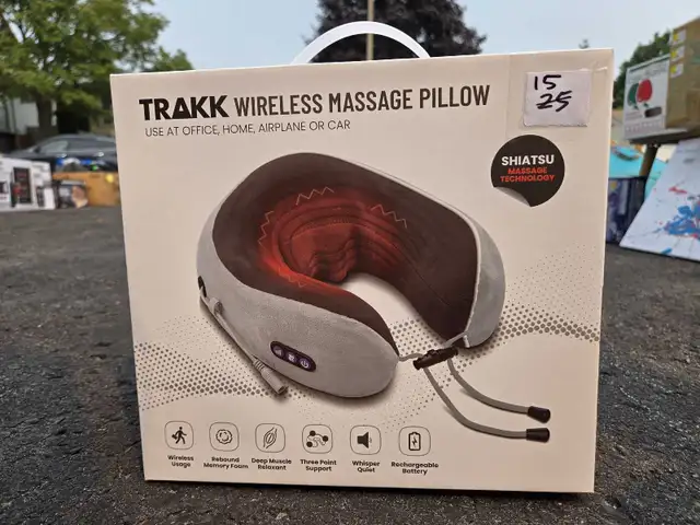 Track Wireless Massage Pillow