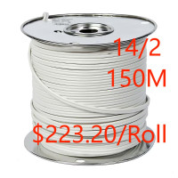 New- Electrical Wire 14/2 150M NMD White $223.20/Roll