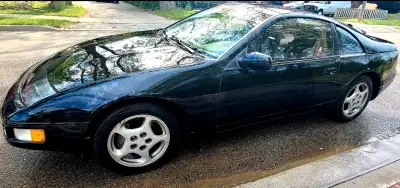 Selling my 1990 nissan 300zx na black left hand drive 2+0 t-tops