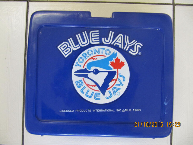 VintageTorontoBlueJays Plastic Lunch Pail X Condition Circa 1993 in Arts & Collectibles in Mississauga / Peel Region