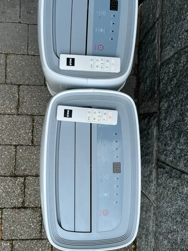 TWO Portable 12,000 BTU Air Conditioners63013093139843122