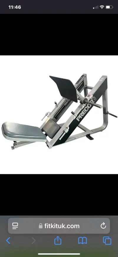Wanted- Precor leg press, View more